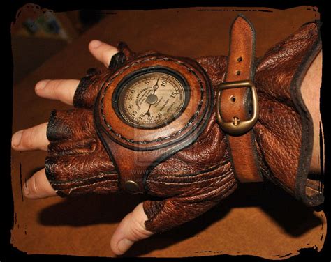 Steampunk Gloves Steampunk Leather Steampunk Gloves Leather