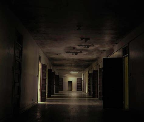 Hallway Of Trans Allegheny Lunatic Asylum Photograph By Christina