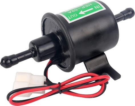 Aokaili Inline Fuel Pump Hep 02a 12v Universal Low Pressure For Lawn Mower