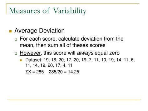 Ppt Measures Of Variability Powerpoint Presentation Free Download Id6461120