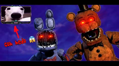 Jogando Fnaf Doom Do Roblox Tentando Passar A Noite 6 Woooow Youtube