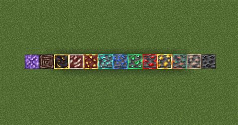 1.17 Ore Outline Minecraft Texture Pack