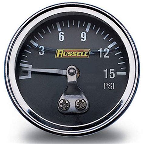 Russell Russell Fuel Pressure Gauge Psi Rus