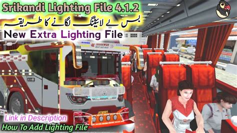 Srikandi Bus Lighting File Full Body Kit Lighting File V