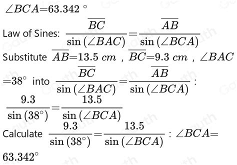 Solved ABC The Diagram Below Shows The Triangle ABC Hitung Sudut