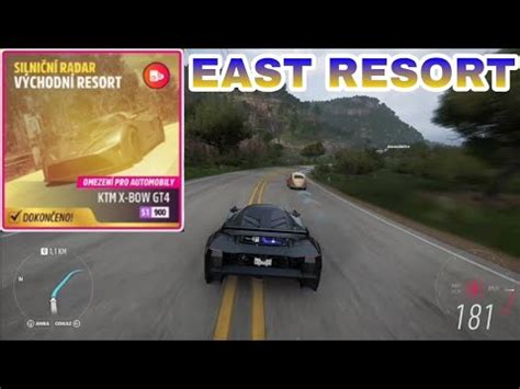 Seasonal East Resort Speed Trap S1 900 KTM X BOW GT4 Forza Horizon