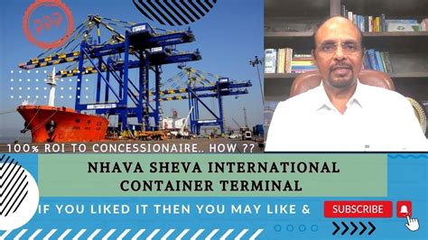 Nhava Sheva International Container Terminal NSICT YouTube