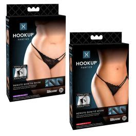 Hookup Remote Bowtie Bikini With Butt Plug Bullet Femplay