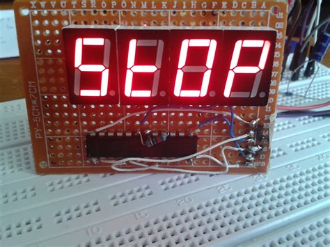 7 Segment Display Anode With MAX7219 MAX7221 And Raspberry Pi