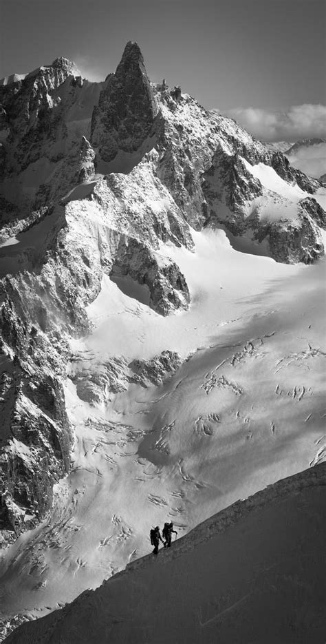 Guide De Haute Montagne Beaufortain Pierra Menta Factory Photo Noir