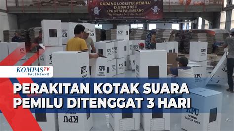 Perakitan Kotak Suara Pemilu Ditenggat Hari Youtube