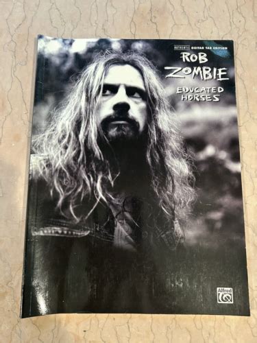 Rob Zombie Guitar Tab Songbook Educated Horses 2006 49 Pages Wpix