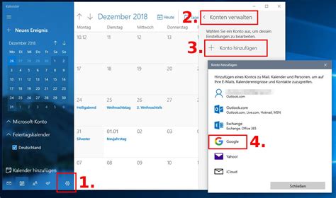 Windows 10 Kalender Einrichten Synchronisieren So Geht S