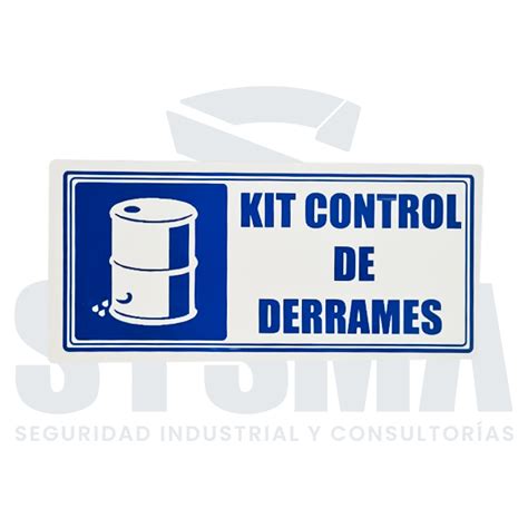 SEÑALIZACIÓN KIT CONTROL DE DERRAMES Código 209542001559 SYSMA