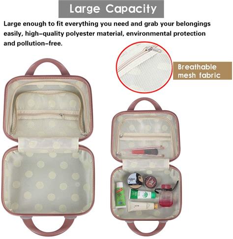 Hard Shell Cosmetic Case Luggage Hortense Travel