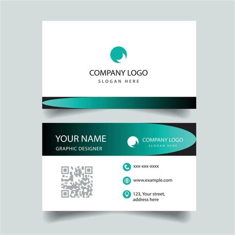 Business Card Template 23780228 Vector Art At Vecteezy