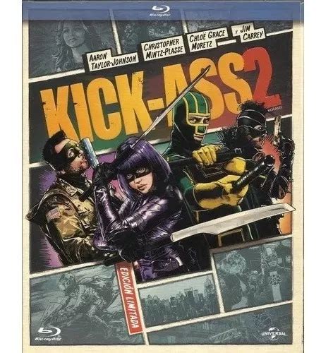 Kick Ass 2 Con Un Par Película Blu Ray Español Colección