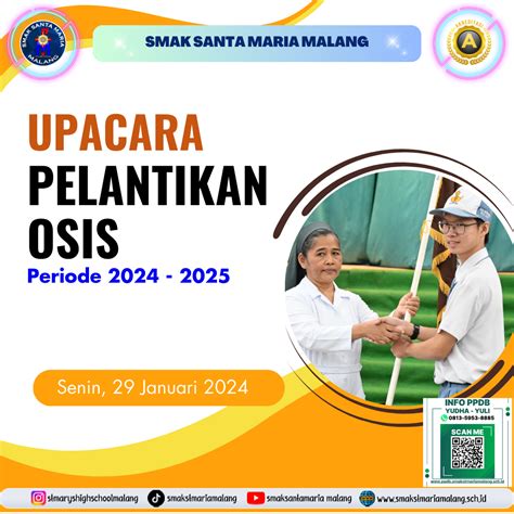 Upacara Pelantikan Osis Periode 2024 2025