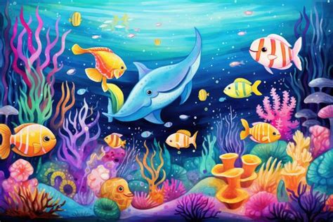 Under The Sea Cartoon Stock Photos, Images and Backgrounds for Free ...