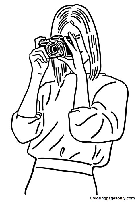 Selfie Coloring Pages Printable For Free Download