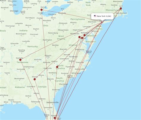 Flights From Fort Myers To New York Rsw To Lga Flight Routes