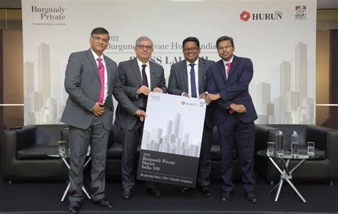 18 Companies In The 2022 Burgundy Private Hurun India 500 Are Based In