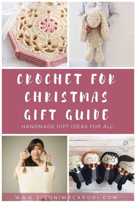 Crochet For Christmas Gift Guide Quick Crochet Gifts Crochet