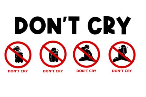 Dont Cry Graphic By Ayuhanggana · Creative Fabrica