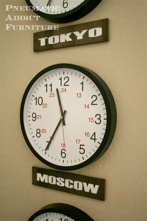 What Time Is It In Moscow?: Time Zone Clock Art | Time zone clocks ...