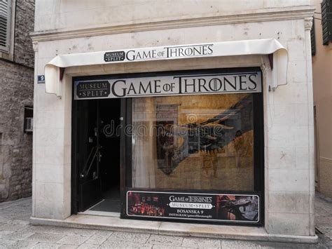 Game Of Thrones Museum Split Croatia Europe Editorial Photo