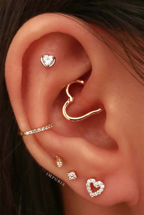 Of The Most Popular Ear Piercing Curation Ideas Ear Jewelry Ear