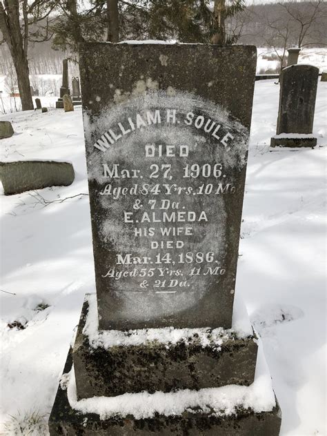 William H Soule 1821 1906 Find A Grave Memorial