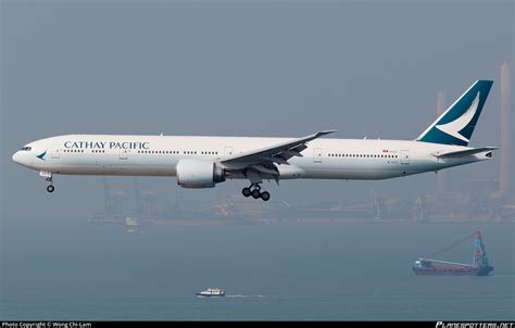 B KPX Cathay Pacific Boeing 777 367ER Photo By Wong Chi Lam ID 934409