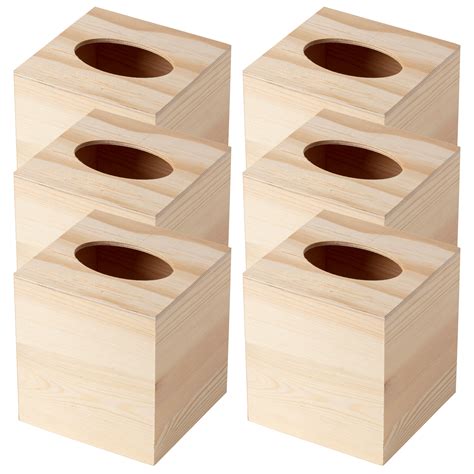 Pack Wood Tissue Box By Make Market Michaels