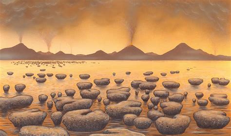 Early Stromatolites Artwork Photograph By Richard Bizley