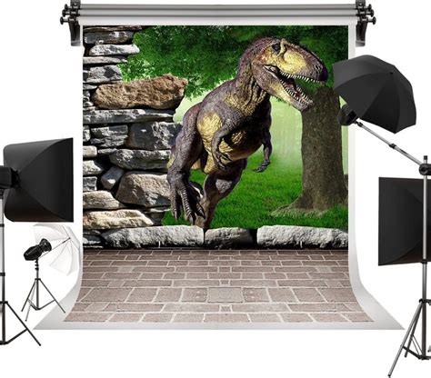 Amazon Kate 10x10ft 3x3m Jurassic Dinosaur Backdrop 3D Background