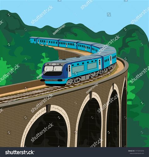 Sri Lanka Train Bridge Over 15 Royalty Free Licensable Stock