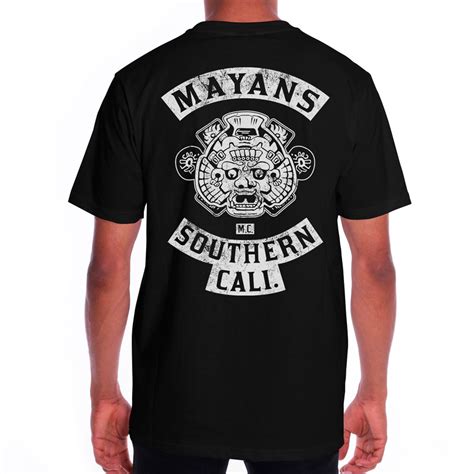 Camiseta Mayans Moto Club Southern Cali Sons Of Anarchy Shopee Brasil