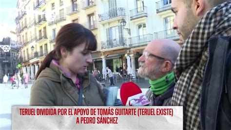 Video Una Militante De Vox Al Fundador De Teruel Existe Si Hay Que