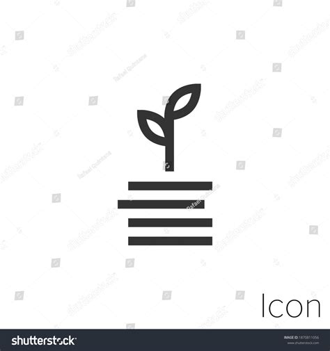 Fixed Deposit Icon Outline Vector Stock Vector Royalty Free