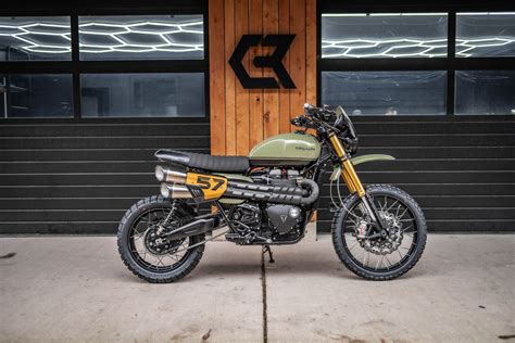 Auspuffblende Retro Scrambler 1200 News TRIUMPH LC AB BJ 2016