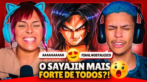 M4RKIM Goku Dragon Ball GT Saiyajin 4 React Em Casal