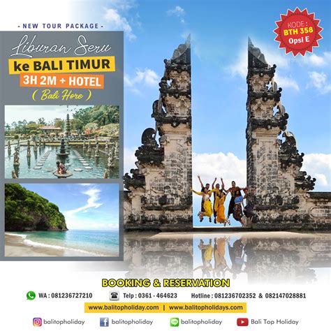 Paket Wisata Bali 5 Hari 4 Malam Tanpa Hotel Tempat Wisata Indonesia