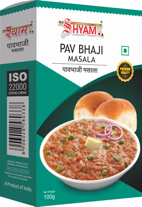 Packed Pav Bhaji Masala Packaging Size G At Rs Packet In