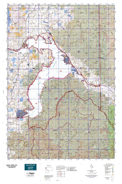 Idaho Gmu 4a Map Mytopo