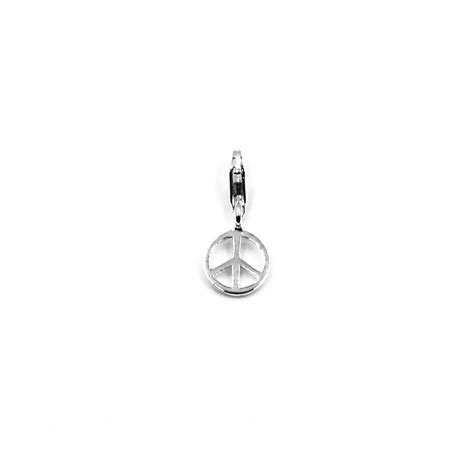 Charms Peace Sterling Silber Mainpunkt Sterling Silver