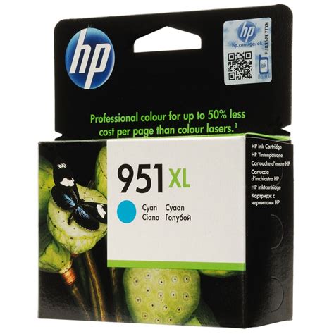 HP 951XL Cartucho Tinta Alta Capacidad Orignal Cian PcComponentes