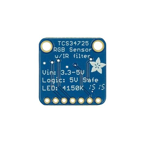 Rgb Color Sensor With Ir Filter