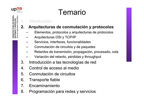 Protocolos Arquitectura TCP IP Tlm Unavarra Es Elementos