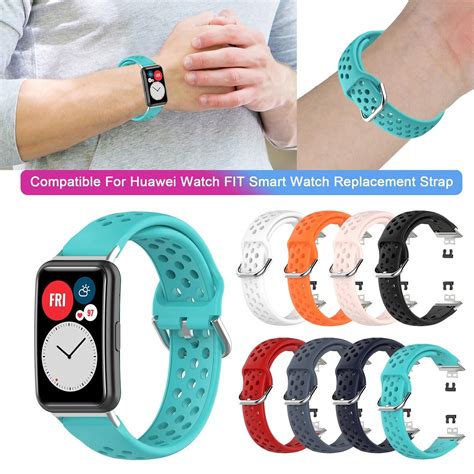 Soft Silicone Replacement Watch Band Wrist Strap Compatible For Watch